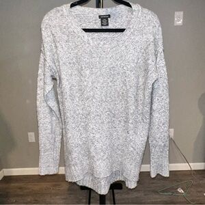 017 CK long sweater gray